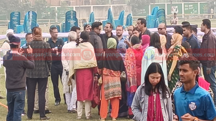 প্রধানমন্ত্রীর জনসভাকে ঘিরে ব্যাপক প্রস্তুতি, মাঠ পরিদর্শনে শামীম ওসমান প্রধানমন্ত্রীর জনসভাকে ঘিরে ব্যাপক প্রস্তুতি, মাঠ পরিদর্শনে শামীম ওসমান