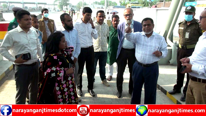 মেঘনা সেতুতে ইটিসি টোল আদায় বুথ পরীক্ষামূলক ভাবে চালু মেঘনা সেতুতে ইটিসি টোল আদায় বুথ পরীক্ষামূলক ভাবে চালু