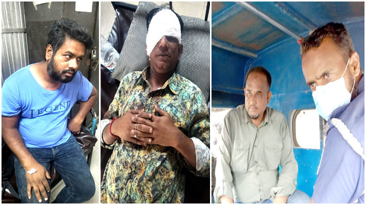 ফতুল্লায় সন্ত্রাসী হামলার শিকার সাংবাদিক হৃদয় ও হাবিব, আটক ১ ফতুল্লায় সন্ত্রাসী হামলার শিকার সাংবাদিক হৃদয় ও হাবিব, আটক ১