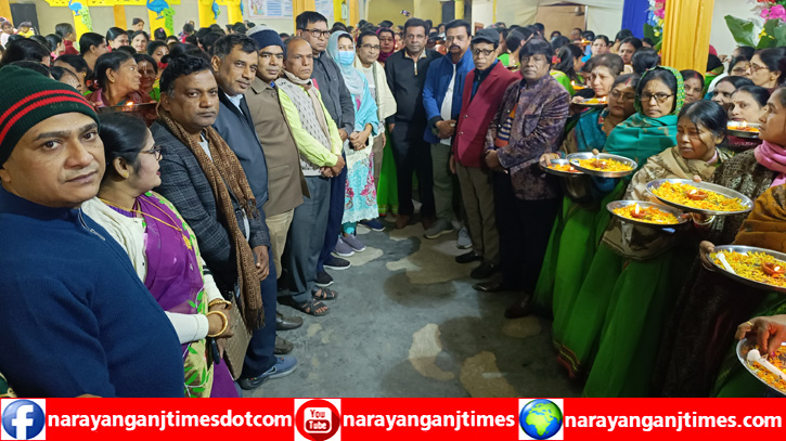 নিতাইগঞ্জে শ্রী শ্রী তারকব্রহ্ম নাম সংকীর্তন মহাযজ্ঞ শুরু নিতাইগঞ্জে শ্রী শ্রী তারকব্রহ্ম নাম সংকীর্তন মহাযজ্ঞ শুরু