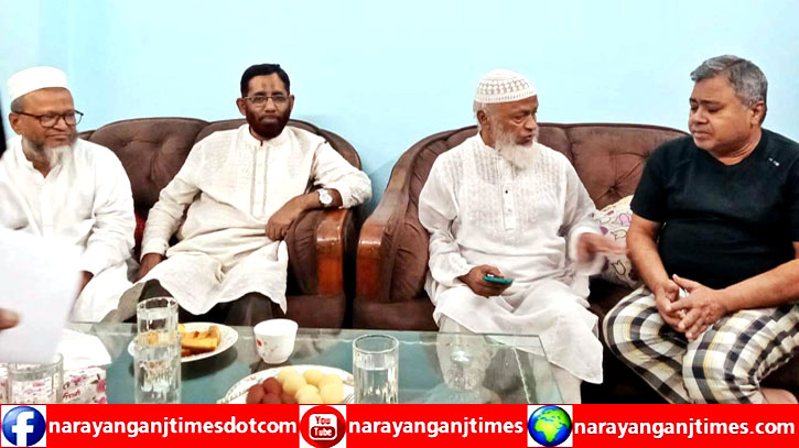 অসুস্থ বিএনপি নেতা সানিকে দেখতে তার বাসভবনে জামায়াত নেতৃবৃন্দ অসুস্থ বিএনপি নেতা সানিকে দেখতে তার বাসভবনে জামায়াত নেতৃবৃন্দ