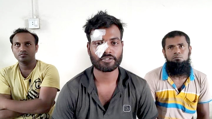 সোনারগাঁয়ে একই পরিবারের নারীসহ তিনজনকে পিটিয়ে আহত