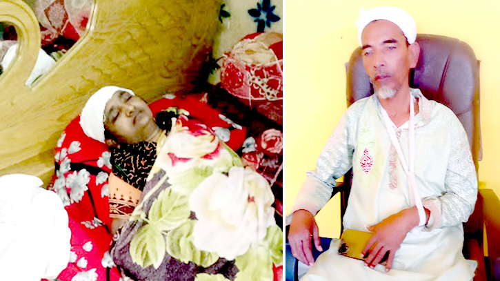 বন্দরে সন্ত্রাসী হামলা, ভাংচুর লুটপাট : স্বামী-স্ত্রীকে কুপিয়ে জখম বন্দরে সন্ত্রাসী হামলা, ভাংচুর লুটপাট : স্বামী-স্ত্রীকে কুপিয়ে জখম
