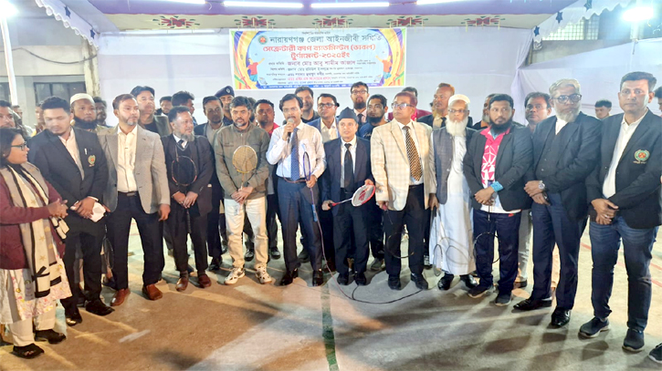আইনজীবী সমিতির সেক্রেটারী কাপ ব্যাডমিন্টন টুর্নামেন্টের উদ্বোধন আইনজীবী সমিতির সেক্রেটারী কাপ ব্যাডমিন্টন টুর্নামেন্টের উদ্বোধন