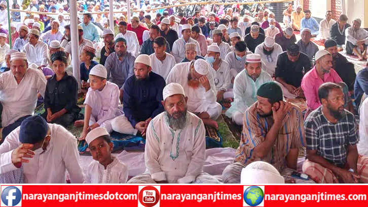 হাজারো মুসল্লীর অংশগ্রহনে ঈদুল আজহার প্রধান জামাত অনুষ্ঠিত হাজারো মুসল্লীর অংশগ্রহনে ঈদুল আজহার প্রধান জামাত অনুষ্ঠিত