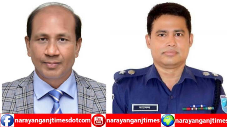 পুলিশ  সার্ভিস এসোসিয়েশনের সভাপতি মনিরুল, সা. সম্পাদক রাসেল