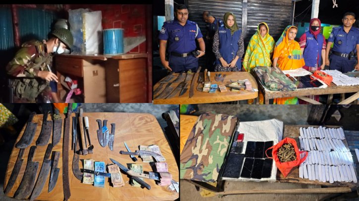 আদমজী বিহারী কলোনীতে যৌথ বাহিনীর অভিযান, ২ নারী আটক আদমজী বিহারী কলোনীতে যৌথ বাহিনীর অভিযান, ২ নারী আটক