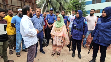 শহরে নির্মাণাধীন ভবনে রাজউকের উচ্ছেদ অভিযান, জরিমানা