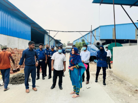 রূপগঞ্জে বায়ুদূষণ বন্ধে পরিবেশ অধিদপ্তরের অভিযান, জরিমানা
