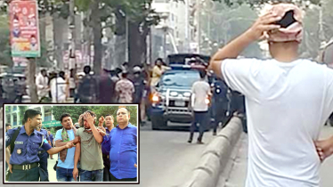 আইভীকে বহনকারী পুলিশের গাড়িতে হামলা, ককটেল বিস্ফোরণ