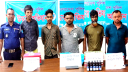 সিদ্ধিরগঞ্জে পুলিশের অভিযানে ৫ মাদক কারবারি আটক, মাদক উদ্ধার