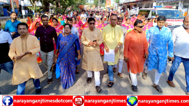 ব্যাপক উৎসাহ উদ্দীপনার মধ্য দিয়ে শহরে জগন্নাথদেবের রথযাত্রা পালিত
