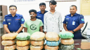 বন্দরে ৩০ কেঁজি গাঁজাসহ ২ মাদক কারবারি গ্রেপ্তার   