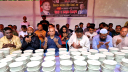 ১১নং ওয়ার্ডের ৫ স্পটে মাসুদুজ্জামানের দোয়া ও কাঙ্গালী ভোজ 