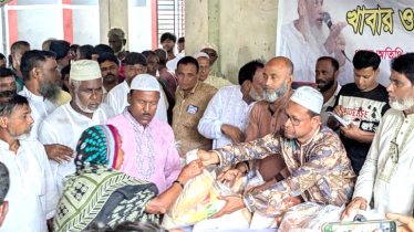সোনারগাঁয়ে শতাধিক অসহায় ও দুস্থ পরিবারে ঈদ সামগ্রী বিতরণ 