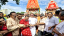 নারায়ণগঞ্জে সুভদ্রা মহারানীর উল্টো রথযাত্রা মহোৎসব পালিত