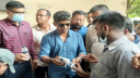 জুলাই গণ অভ্যুত্থানের বীর শহীদদের স্মরণে মাস্ক পানি বিতরণ