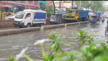 বৃষ্টিতে বিপন্ন নারায়ণগঞ্জ শহর, জলাবদ্ধতায় নাকাল জনজীবন 