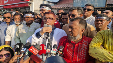 আমরা ফিলিস্তিনি ভাই-বোনদের পক্ষে আছি : সাখাওয়াত 