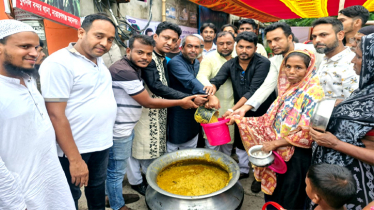 বন্দর থানা ২৫নং যুবদলের দোয়া ও নেওয়াজ বিতরণ 