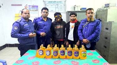  সোনারগাঁয়ে বিদেশি মদসহ দুই মাদক কারবারি গ্রেপ্তার