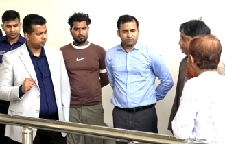 ফতুল্লায় পাম্প হাউস পরিদর্শন শেষে ক্ষোভ প্রকাশ করেন জেলা প্রশাসক