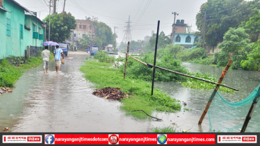 বৃষ্টি হলেই ডুবে ৬নং ওয়ার্ডের এই রাস্তাটি, ভোগান্তি