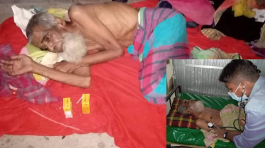 স্বজনরা ফেলে গেলেও তরুণরা পারেনি, রক্ষা পেল সেই বৃদ্ধ