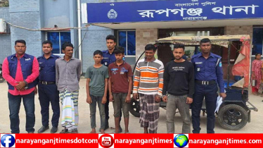 রূপগঞ্জে অটো চালক বাবুল হত্যায় গ্রেপ্তার ৫ : অটোরিক্সা উদ্ধার