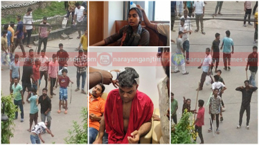 নারায়ণগঞ্জ সিটি করপোরেশনে ব্যাটারী চালিত অটোরিকশা চালকদের হামলা (ভিডিও)