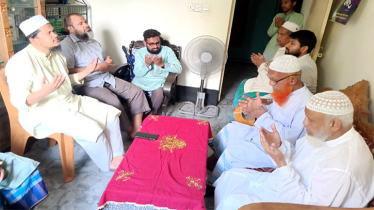 নিহত শিবির কর্মীর পরিবারের খোঁজ খবর নিলেন জামায়াত নেতৃবৃন্দ