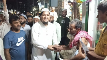 নারায়ণগঞ্জ ৪ আসনে মাওলানা আবদুুল জব্বারের গণসংযোগ 