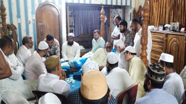 অসুস্থ মুকুলকে দেখতে গেলেন জামায়াতে নেতা মাও. মঈনুদ্দিন আহমাদ