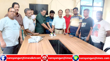 বন্দরে সাংবাদিক বিল্লালের জন্মদিন পালন
