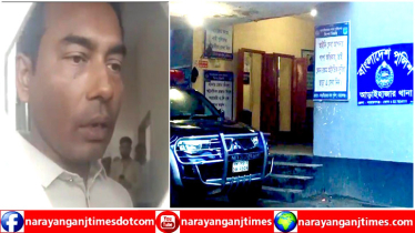 আড়াইহাজারে এবার শিক্ষার্থীদের তোপের মুখে ওসি, থানা ঘেরাও