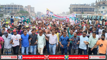নারায়ণগঞ্জ বিএনপির জনসমাবেশে আজাদের বিশাল শোডাউন