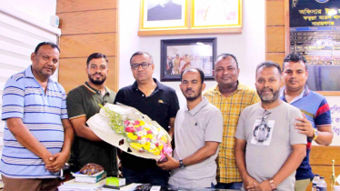 ফতুল্লা ওসির সঙ্গে ফতুল্লা প্রেসক্লাবের শুভেচ্ছা বিনিময়