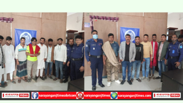 আড়াইহাজারে বিএনপি ও  যুবলীগ নেতাসহ আটক ১৩