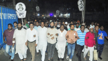 কাশীপুর ইউনিয়ন আ`লীগের আনন্দ মিছিল 