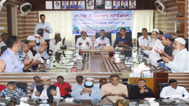 লিটন সাহা’র রোগমুক্তি কামনায় ইয়ার্ন মার্চেন্টের দোয়া মাহফিল