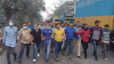 অবরোধ সমর্থনে শহরে মহানগর বিএনপির মিছিল