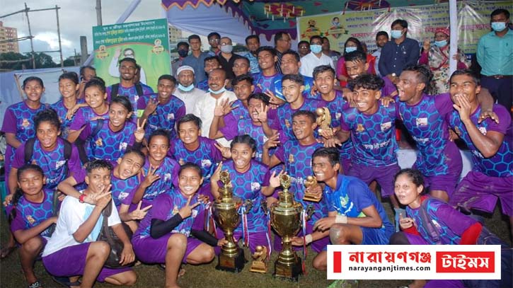 সদর উপজেলাকে হারিয়ে সিটি কর্পোরেশন চ্যাম্পিয়ন সদর উপজেলাকে হারিয়ে সিটি কর্পোরেশন চ্যাম্পিয়ন