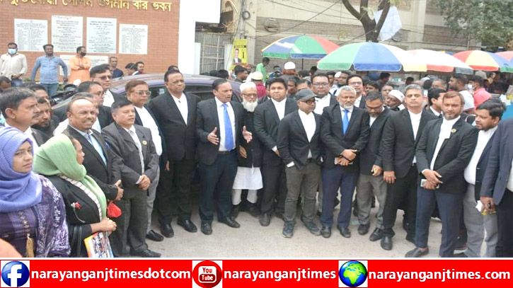 না’গঞ্জ আদালতপাড়ায় বিএনপিপন্থী আইনজীবীদের গনসংযোগ, ভোট প্রার্থনা না’গঞ্জ আদালতপাড়ায় বিএনপিপন্থী আইনজীবীদের গনসংযোগ, ভোট প্রার্থনা