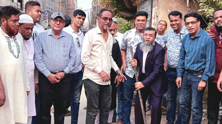 বিসিকে ২নং রোডের প্রধান গেটের ভিত্তি প্রস্তর স্থাপন বিসিকে ২নং রোডের প্রধান গেটের ভিত্তি প্রস্তর স্থাপন