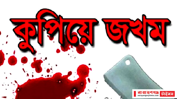 বন্দরে চাঁদা না পেয়ে ঠিকাদারকে কুপিয়ে জখম 