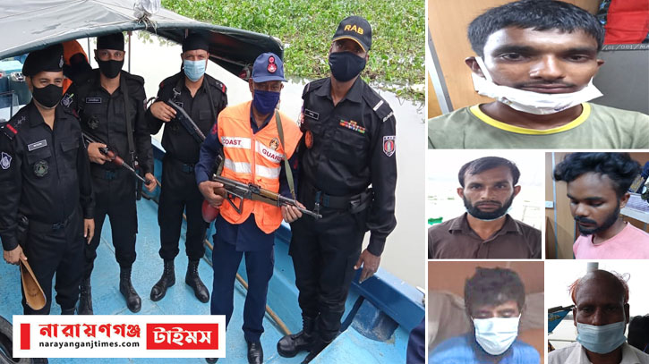 বুড়িগঙ্গা নদীতে র্যাবের অভিযানে ১ জনের কারাদন্ড, ৪ জনের জরিমান বুড়িগঙ্গা নদীতে র্যাবের অভিযানে ১ জনের কারাদন্ড, ৪ জনের জরিমান
