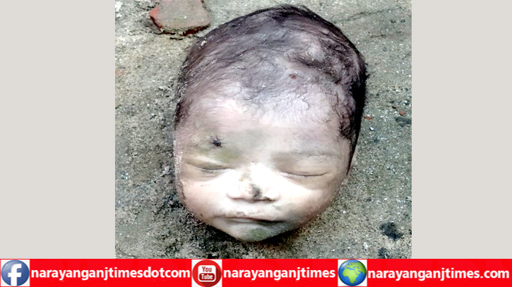 রূপগঞ্জে অজ্ঞাত শিশুর গলা কাটা মাথা উদ্ধার রূপগঞ্জে অজ্ঞাত শিশুর গলা কাটা মাথা উদ্ধার