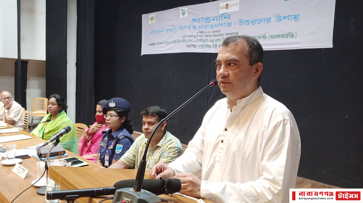 নারায়ণগঞ্জ সারা বাংলাদেশের জন্য মডেল হয়ে দাঁড়াবে: সাবের চৌধুরী