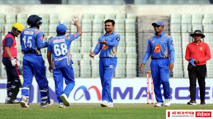 নাবিলের অবিশ্বাস্য বোলিংয়ে জিতল রূপগঞ্জ নাবিলের অবিশ্বাস্য বোলিংয়ে জিতল রূপগঞ্জ