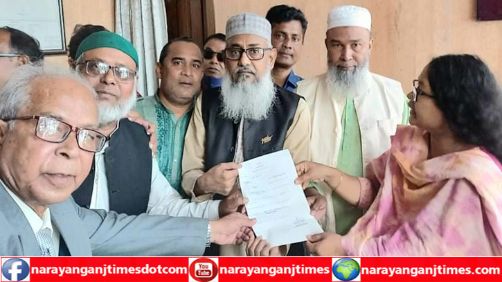 ফতুল্লা ইউপি নির্বাচনে মনোনয়নপত্র জমা দিলেন স্বপন ফতুল্লা ইউপি নির্বাচনে মনোনয়নপত্র জমা দিলেন স্বপন